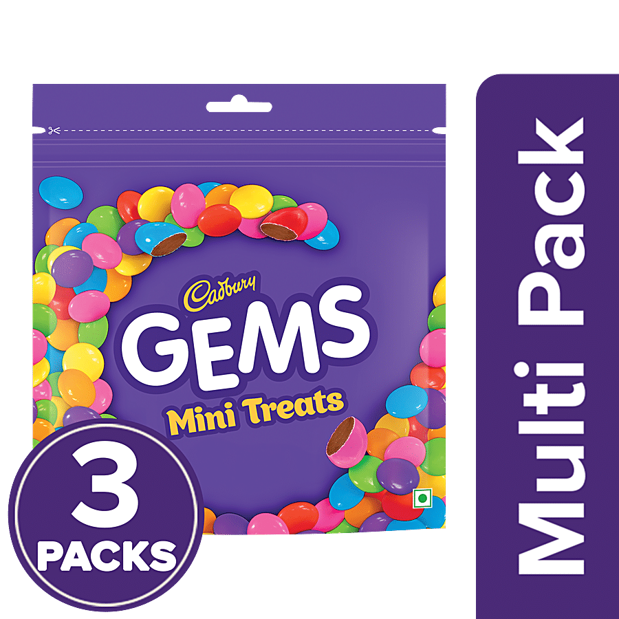 Cadbury Gems Minis Chocolate Home Treats Pack