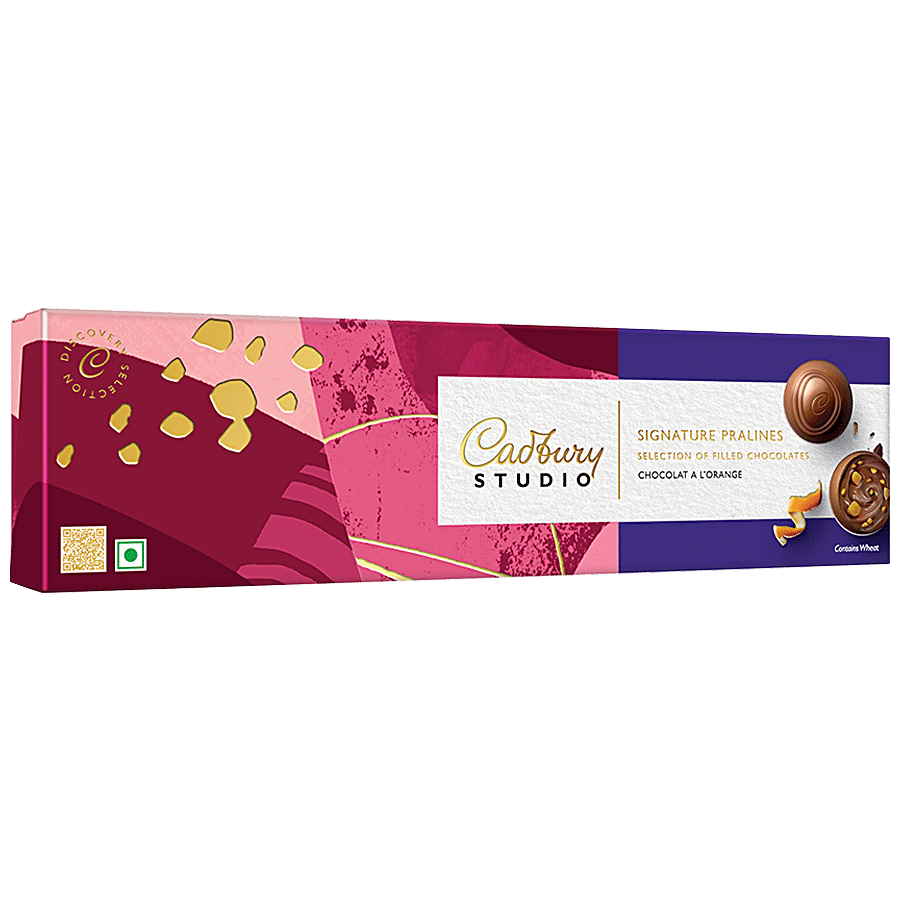 Cadbury Studio - Signature Pralines Chocolat A L'orange