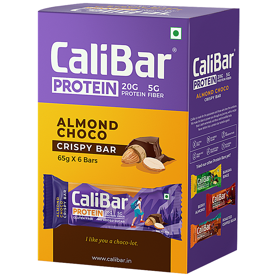 CaliBar Protein Bar - Almond Choco Crisp