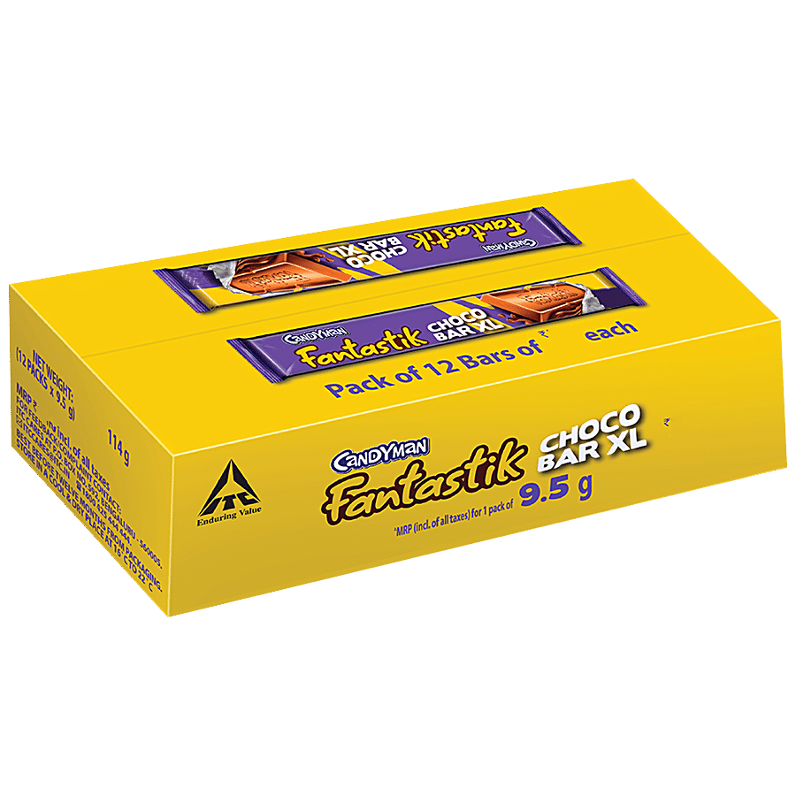 Candyman Fantastik Choco Bar XL Chocolate - Rich