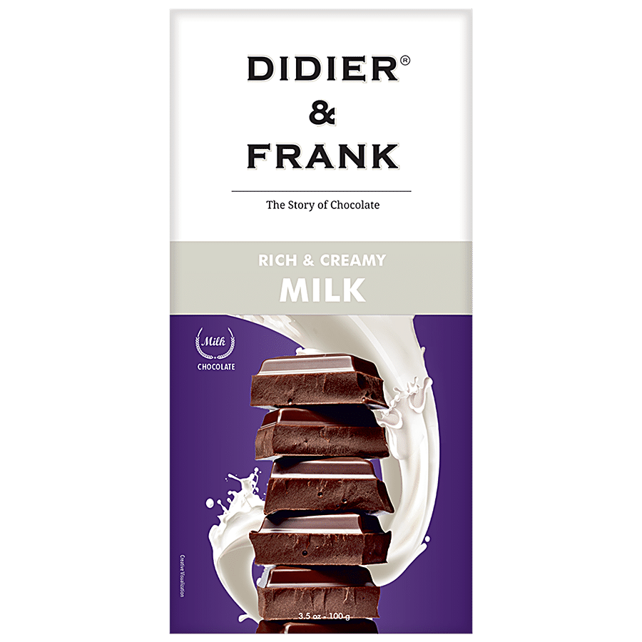 Didier & Frank  Milk Chocolate - Creamy Rich