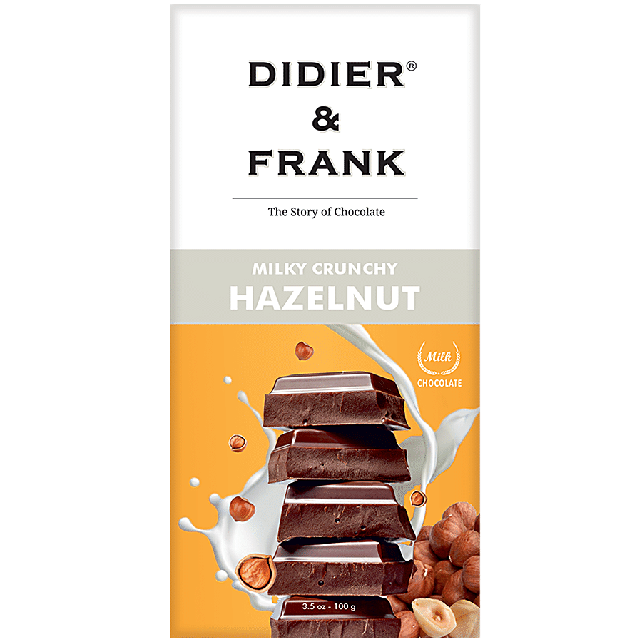 Didier & Frank  Milk Chocolate - Crunchy Hazelnut