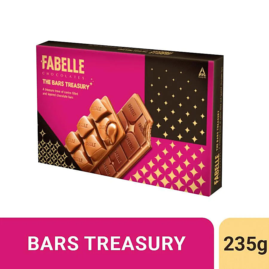 Fabelle The Bars Treasury Chocolate Bars