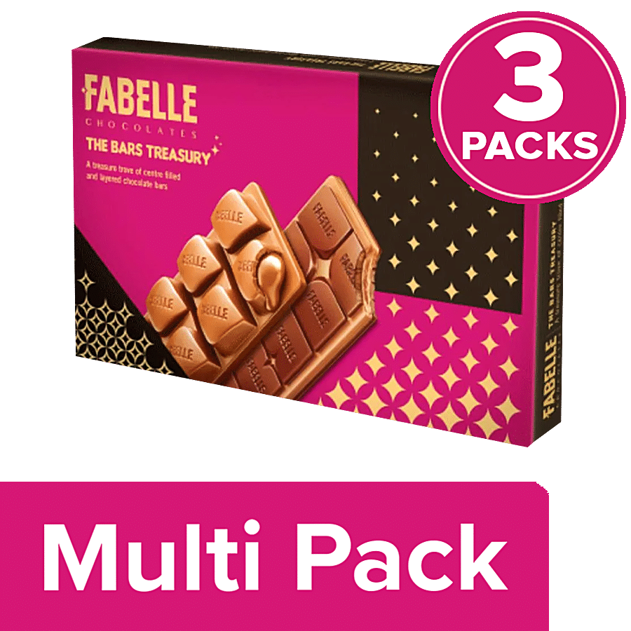 Fabelle The Bars Treasury Chocolate Bars