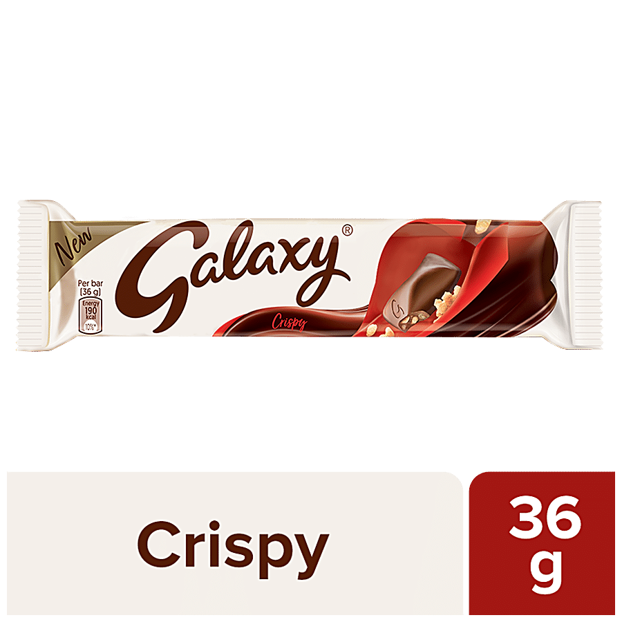 Galaxy Crispy Milk Chocolate Bar