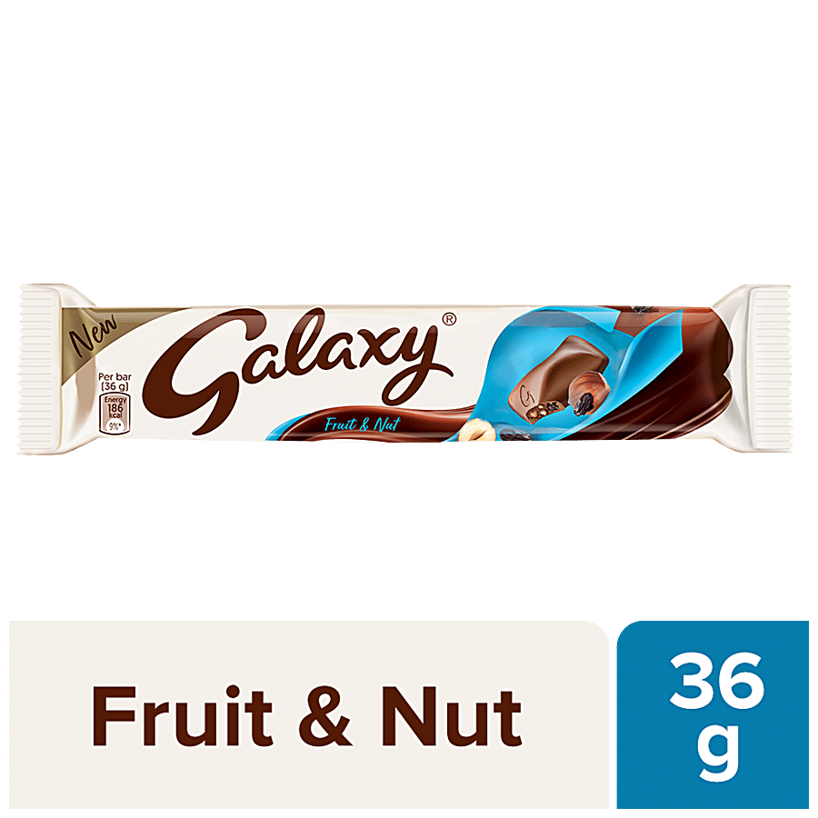 Galaxy Fruit & Nut Milk Chocolate Bar