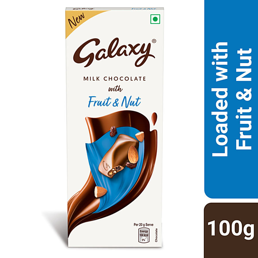 Galaxy Fruit & Nut Milk Chocolate Rakhi Gift Bar