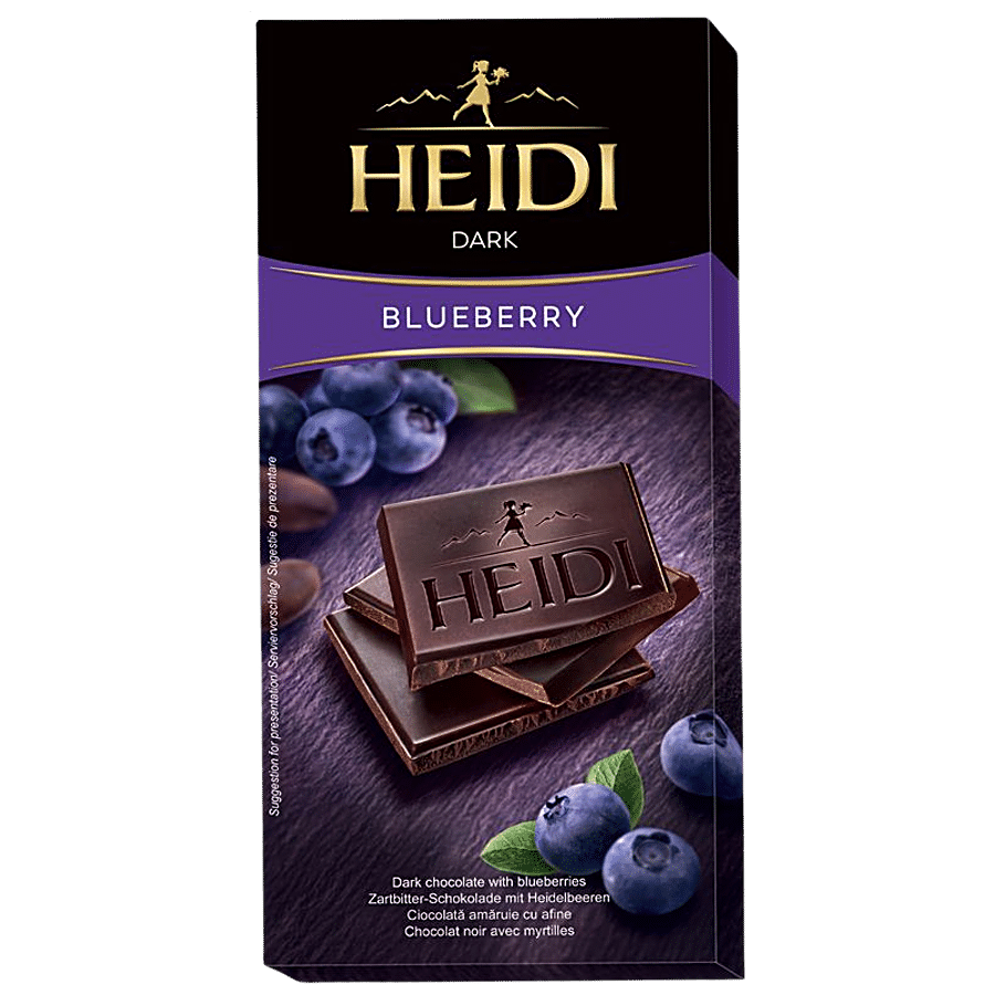 Heidi Blueberry Dark Chocolate Bar