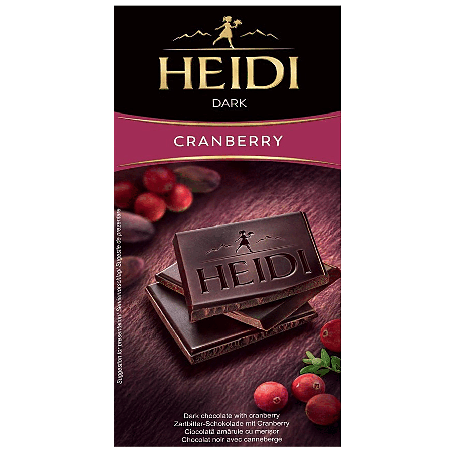 Heidi Dark Chocolate - Cranberry