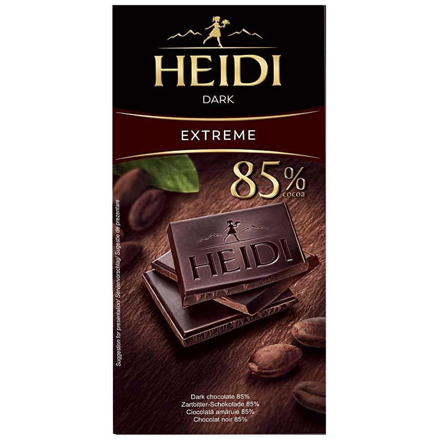 Heidi Extreme Dark Chocolate - 85% Cocoa