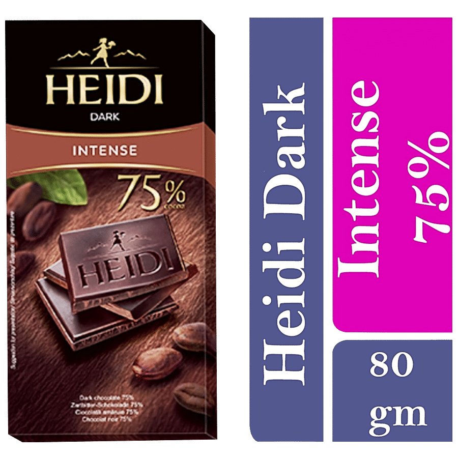 Heidi Intense Dark Chocolate - 75% Cocoa