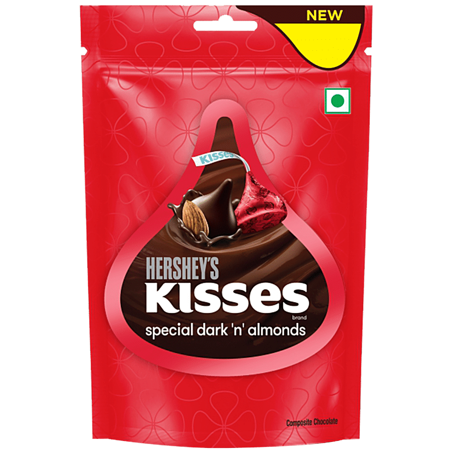 Hershey's Kisses Special Dark 'N' Almonds Chocolate