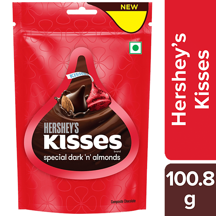 Hershey's Kisses Special Dark 'N' Almonds Chocolate