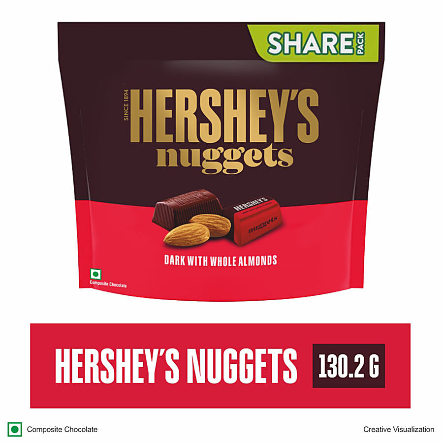 Hershey's Nuggets - Dark With Whole Almonds