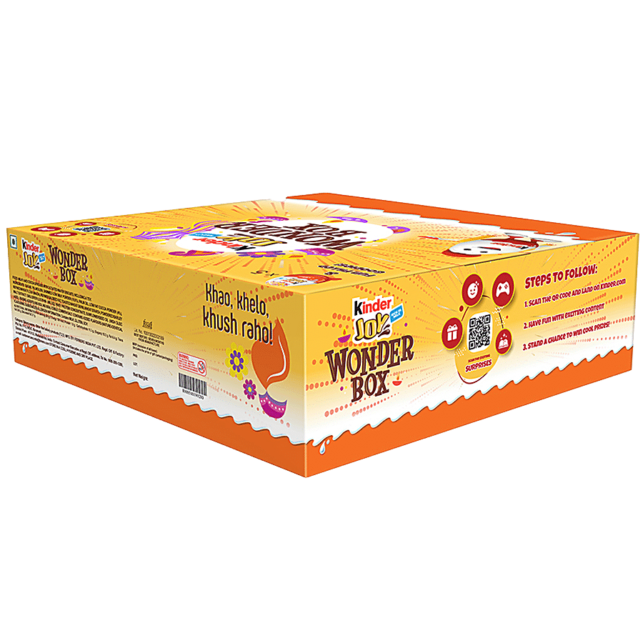 Kinder Joy Wonderbox & Fun Filled Goodies - Eat & Play