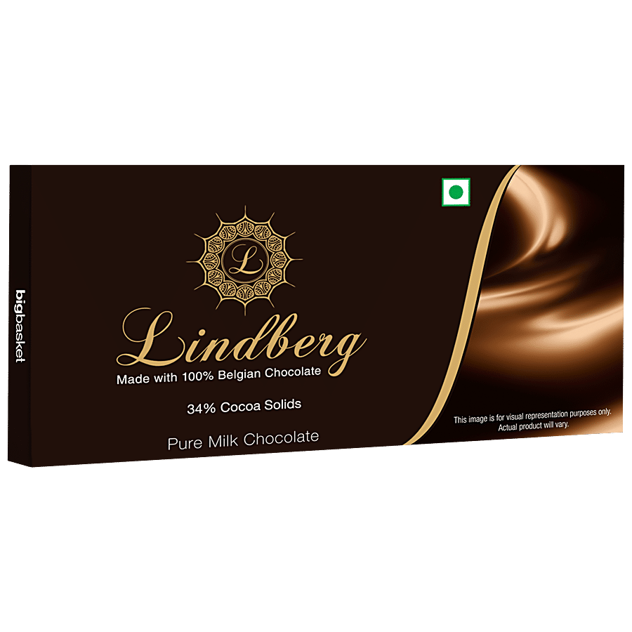 Lindberg No Added Sugar - Pure Belgian Milk Chocolate