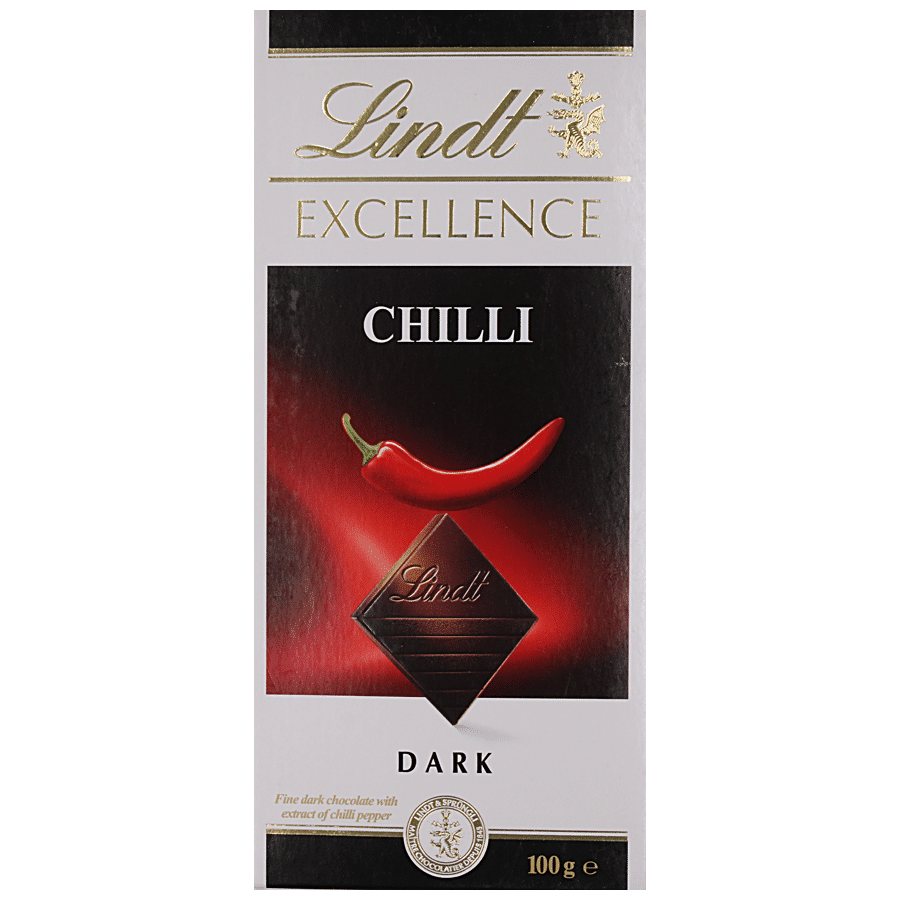 Lindt Excellence Dark Chocolate - Chilli