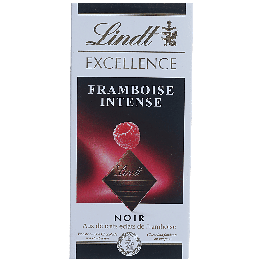 Lindt Framboise Intense Noir Dark Chocolate - Premium & World Class