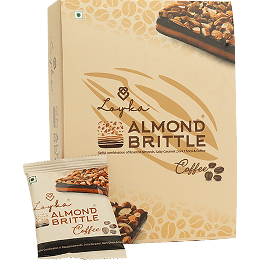 Loyka Coffee Almond Brittle Chocolate - Salted Caramel Blend