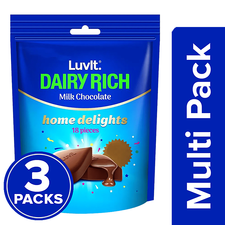 LuvIt Dairy Rich Home Delights - Milk Chocolate