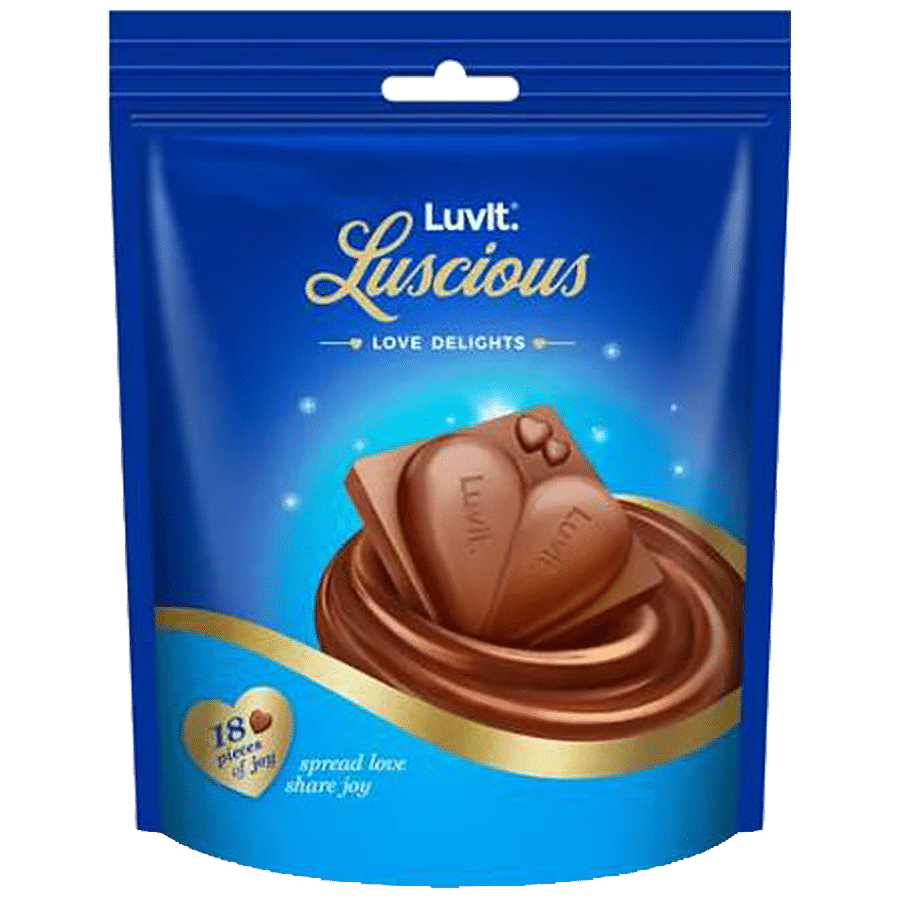 LuvIt Luscious Love Delights Milk Chocolate