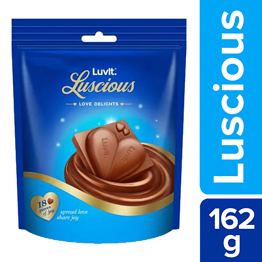 LuvIt Luscious Love Delights Milk Chocolate