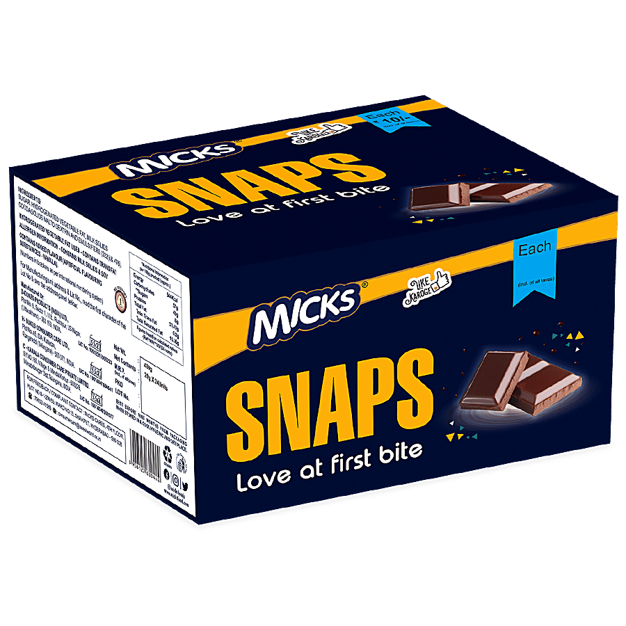 MICKS Snaps Chocolate Bites