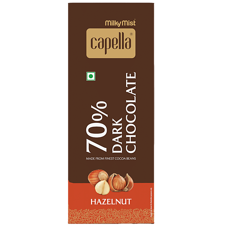 Milky Mist Capella 70% Dark Chocolate - Hazelnut