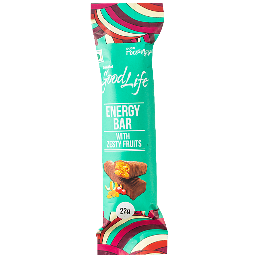 Nandini GoodLife Energy Bar - With Zesty Fruits