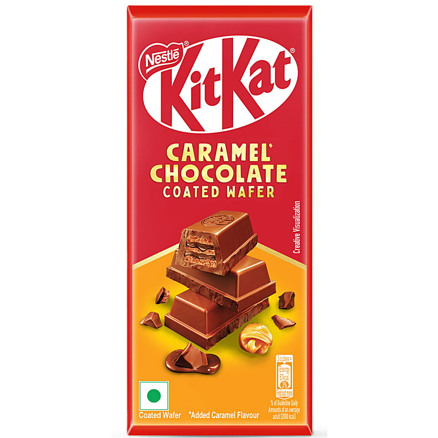 Nestle  Kitkat Caramel Chocolate Coated Wafer Bar