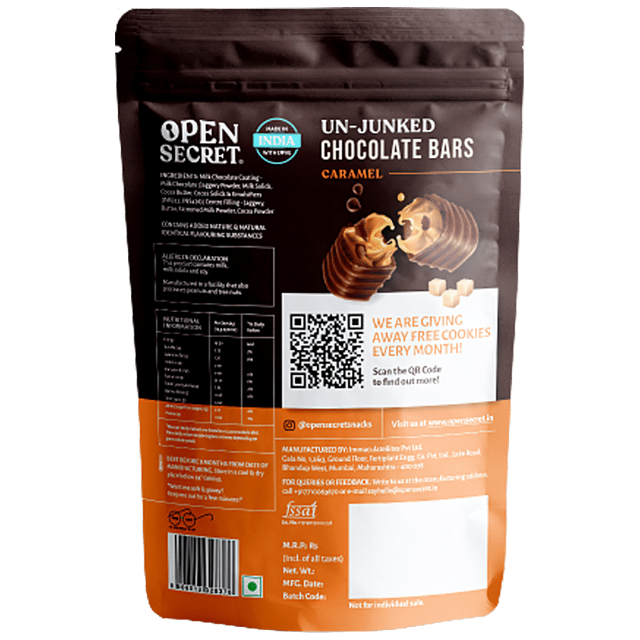 Open Secret Unjunked Chocolate Bars - Made With Jaggery