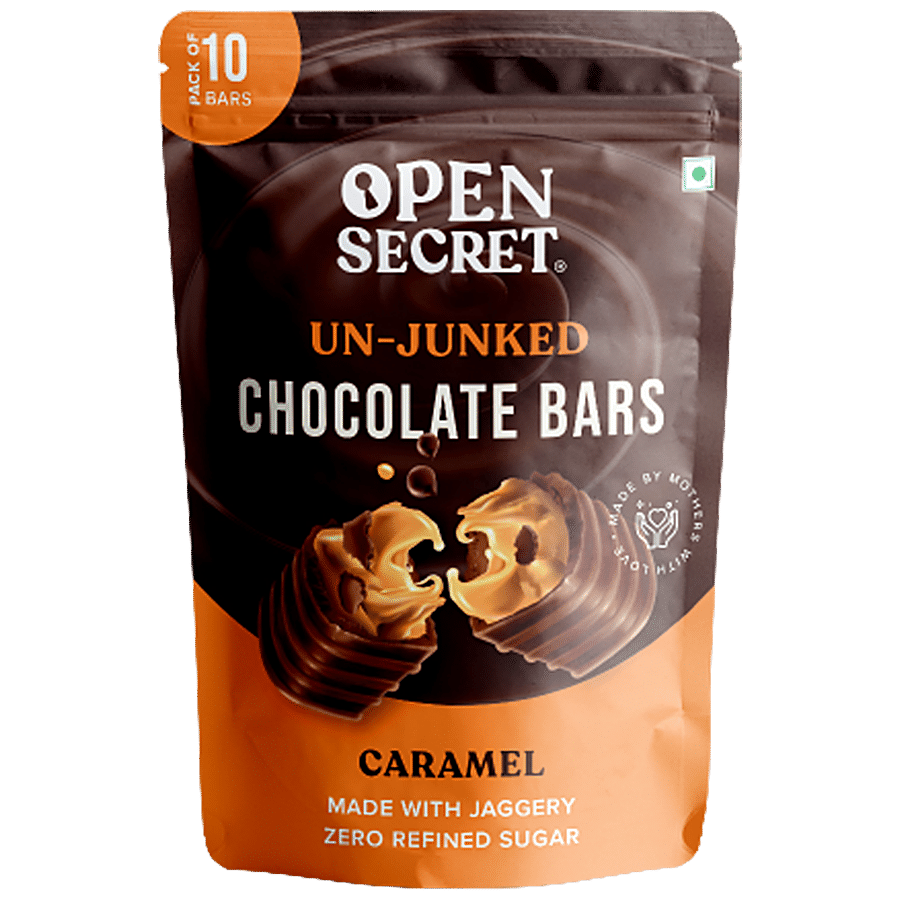 Open Secret Unjunked Chocolate Bars - Made With Jaggery