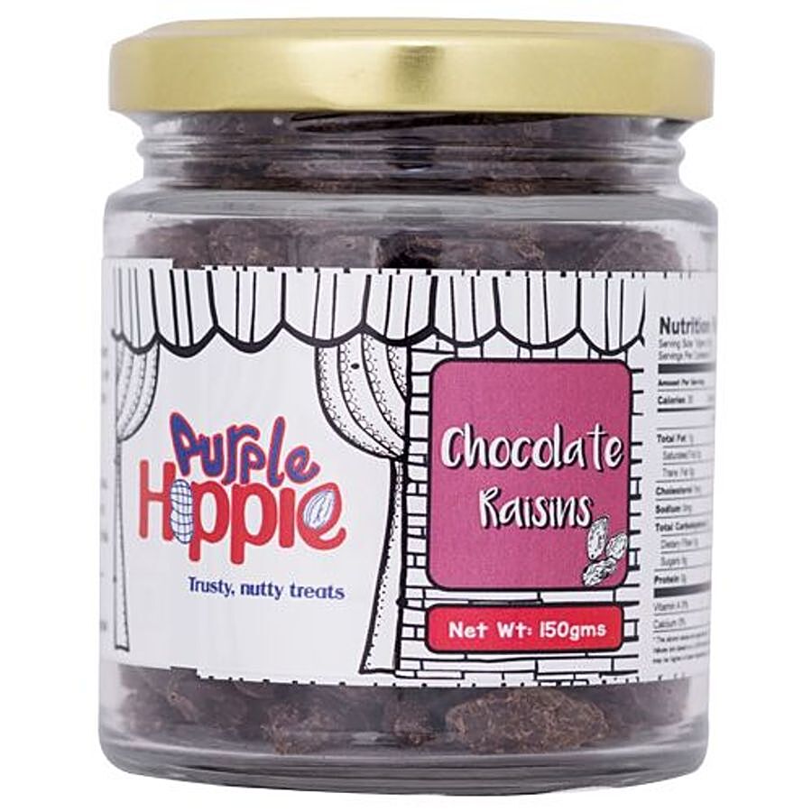 Purple Hippie Chocolate Raisins