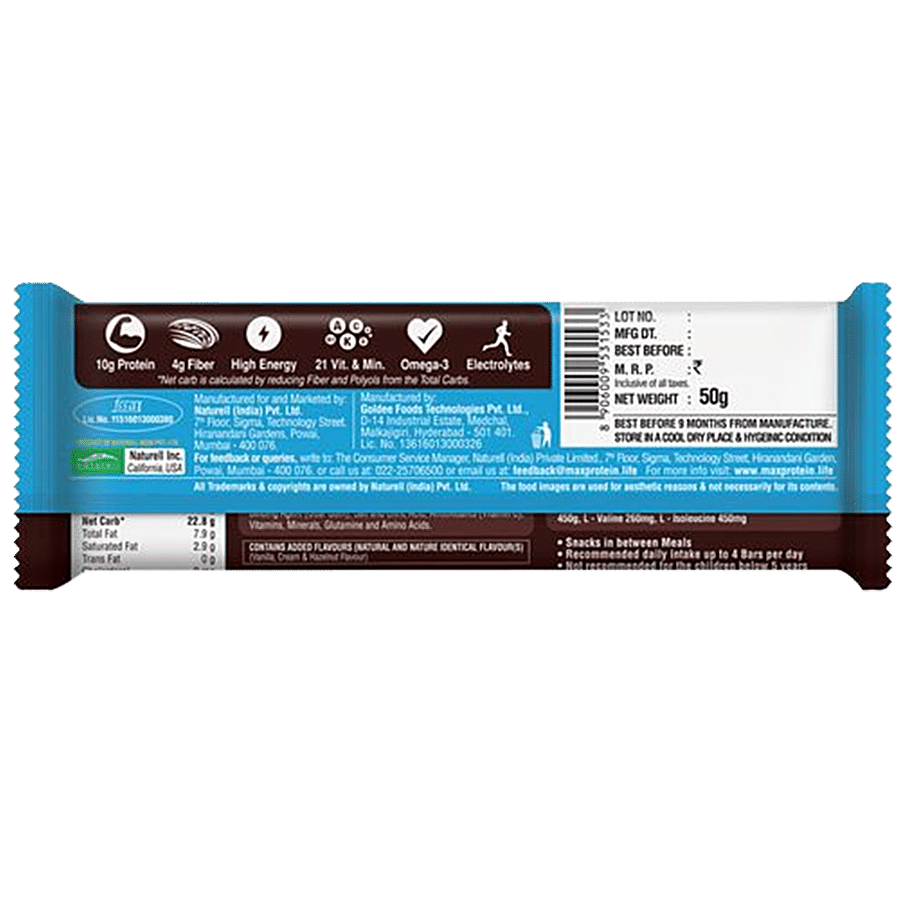 RiteBite Max Protein Choco Classic Bar