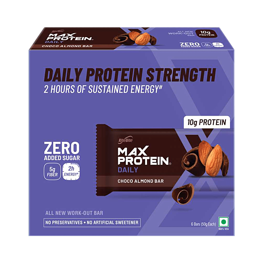 RiteBite Max Protein Daily Choco Almond Bar