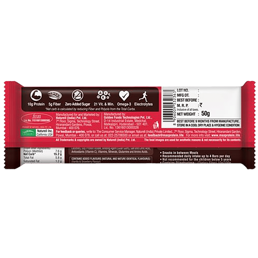 RiteBite Max Protein Daily Choco Berry Bar