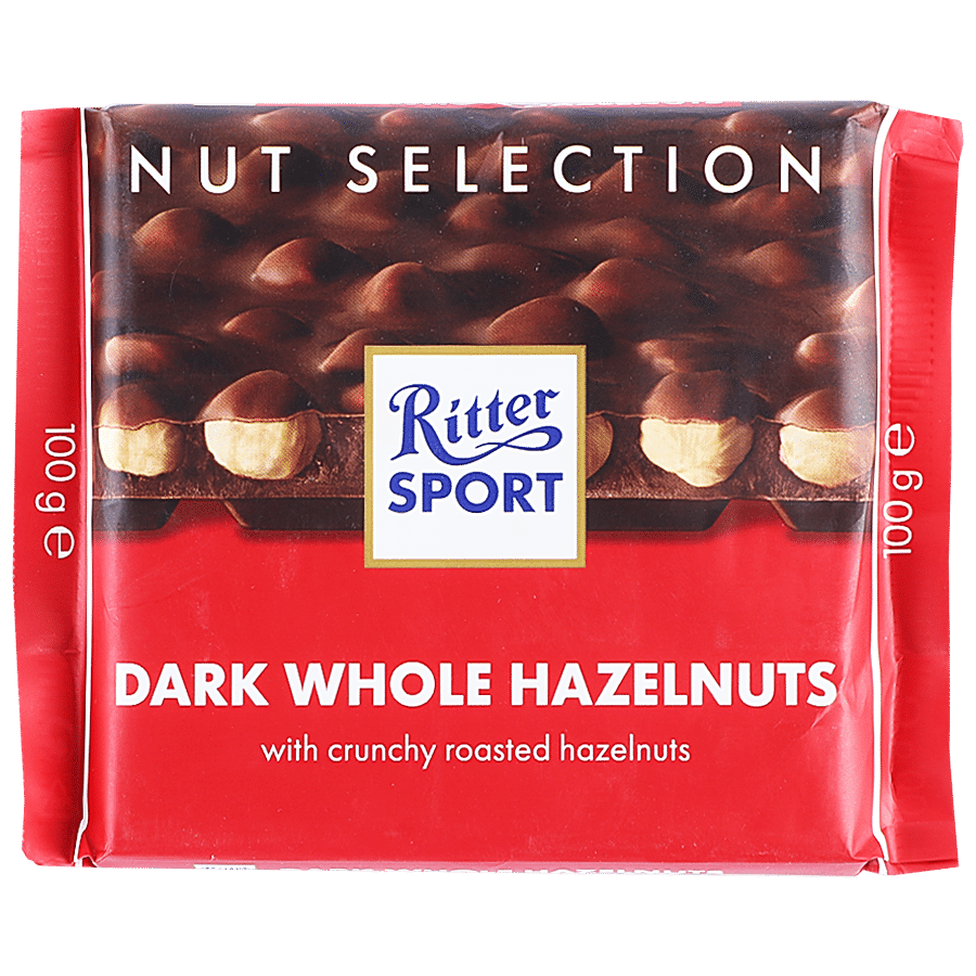 Ritter Sport Dark Chocolate - Whole Hazelnuts