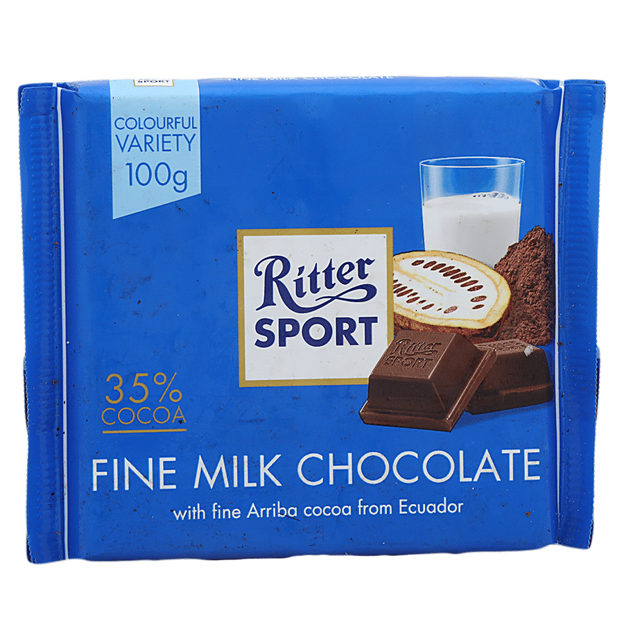 Ritter Sport Fine Milk Chocolate - 35% Cocoa