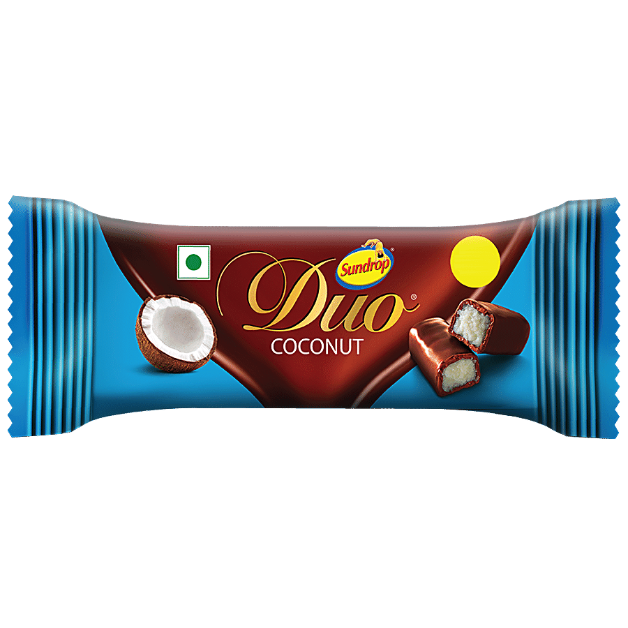 Sundrop Chocolate Duo Coconut Praline Bar - Chocolaty