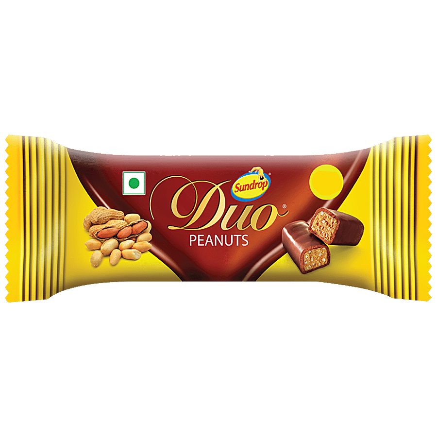 Sundrop Duo Peanuts Biggie Bar - Crunchy