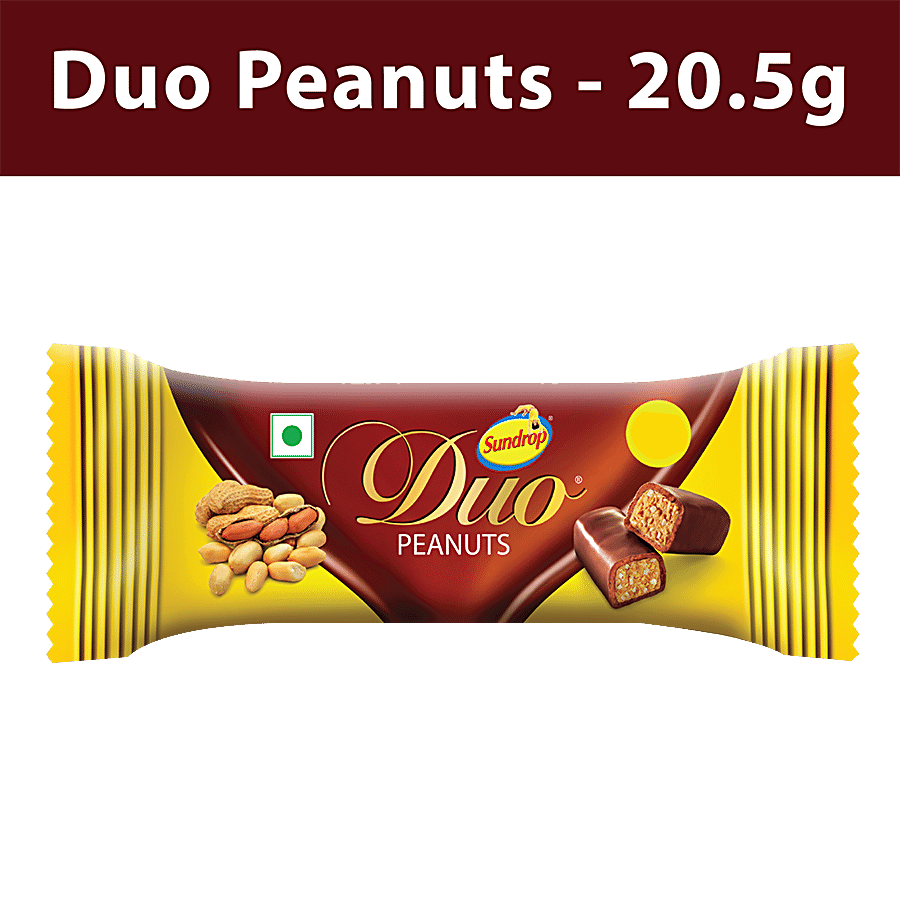 Sundrop Duo Peanuts Biggie Bar - Crunchy