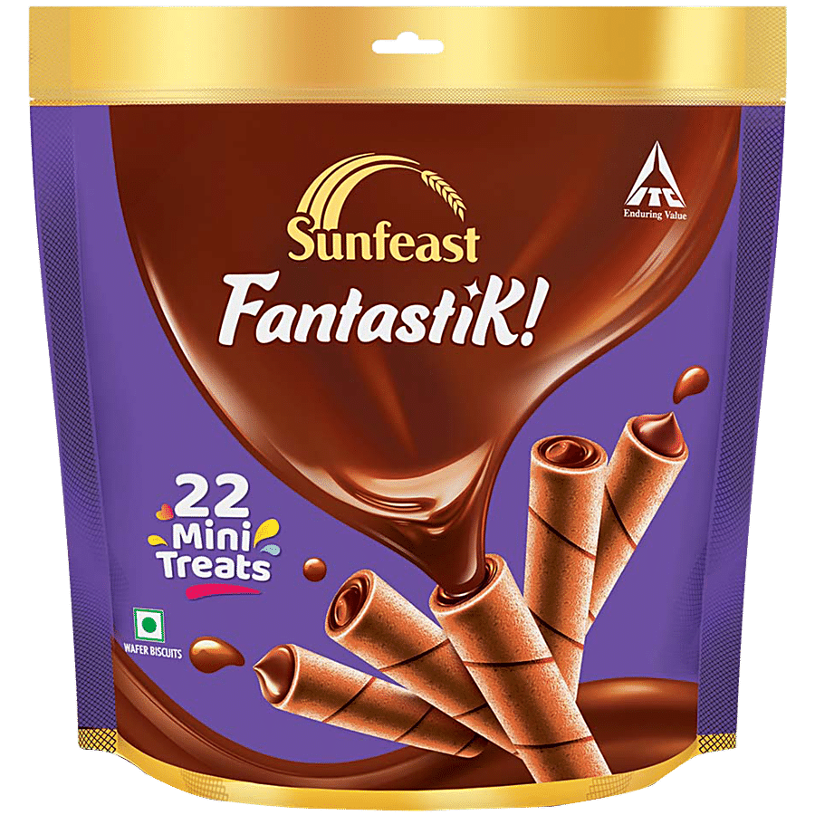 Sunfeast Fantastik Mini Treats Wafer Biscuits