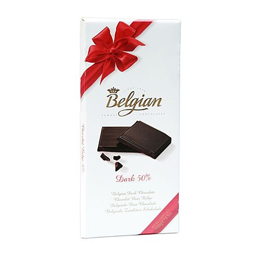 The Belgian 50% Dark Chocolate Bar