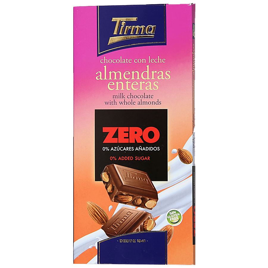 Tirma Choco Zero Chocolate With Almond