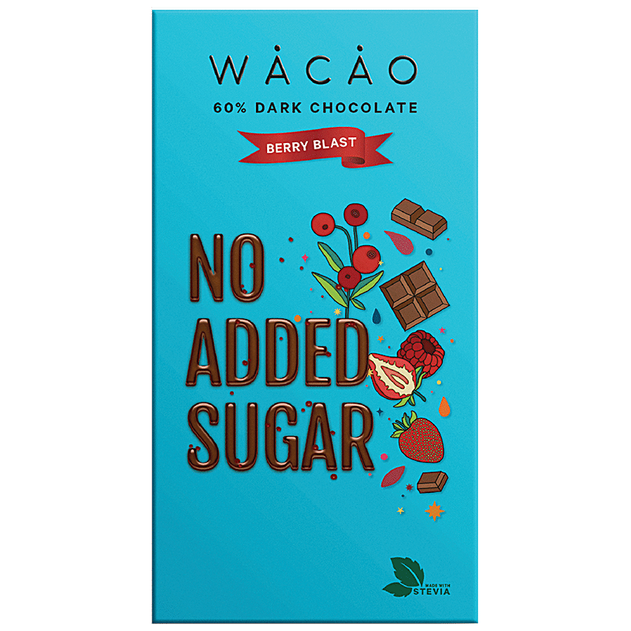 WACAO Berry Blast 60% Dark Chocolate Bar - Vegan