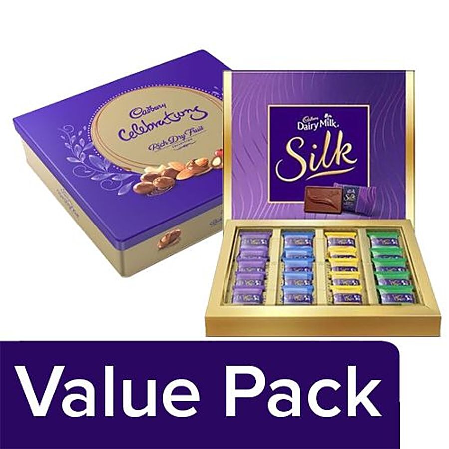 Cadbury Silk Dairy Milk - 4 Flavours