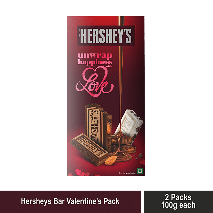 Hershey's Bar Valentine Gift Pack - Cookies 'N' Creme