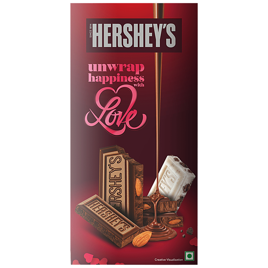 Hershey's Bar Valentine Gift Pack - Whole Almonds