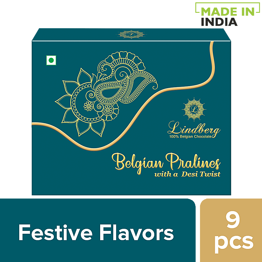 Lindberg Belgian Chocolate Pralines With Desi Twist - Limited Edition