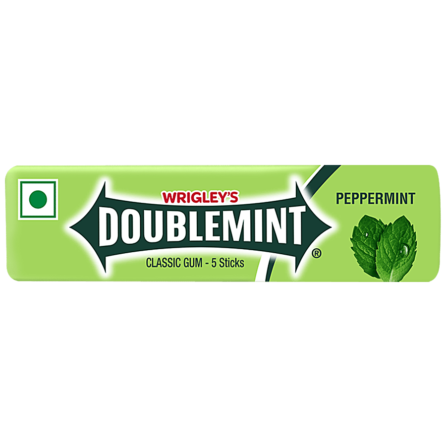 Doublemint Peppermint Flavour Classic Chewing Gum